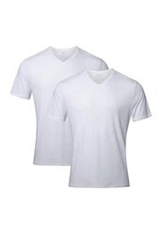T-Shirt V Herren (2er-Pack) aus Modal & Baumwolle, leicht & atmungsaktiv