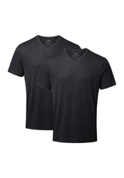 DANISH ENDURANCE T-Shirt V Herren Dunkelgrau/Grau/Schwarz/Dunkelblau