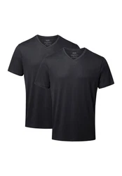 DANISH ENDURANCE T-Shirt V Herren Dunkelgrau/Grau/Schwarz/Dunkelblau