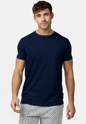 Indicode T-Shirt INAnsel Dunkelblau