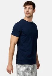 Indicode T-Shirt INAnsel Dunkelblau