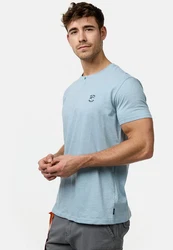 Indicode T-Shirt INAnsel Hellblau/Blau
