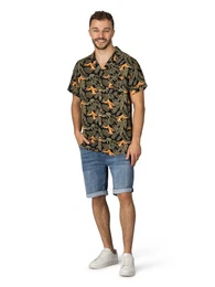 Hawaiihemd Herren Sommerhemd RIVMick Regular Fit (1-tlg)