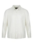 riverso Langarmhemd Hemd Herren RIVFabio Regular Fit Weiß/Creme