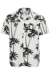 !Solid Kurzarmhemd SDIvalde Shirt aus Leinenmix