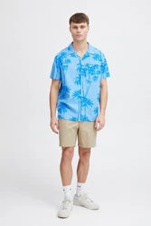 !Solid Kurzarmhemd SDIvalde Shirt Blau