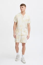 !Solid Kurzarmhemd SDIvalde Shirt Beige/Khaki/Blau/Gelb/Orange