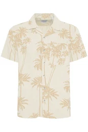 !Solid Kurzarmhemd SDIvalde Shirt aus Leinenmix