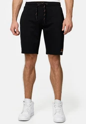 Indicode Sweatshorts INRobbie Schwarz/Orange