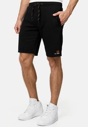 Indicode Sweatshorts INRobbie Schwarz/Orange