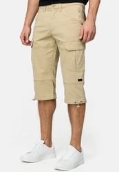 Indicode Cargoshorts INStevie Khaki/Beige