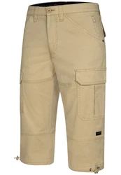 Indicode Cargoshorts INStevie Khaki/Beige