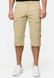 Indicode Cargoshorts INStevie Khaki/Beige Indicode Cargoshorts INStevie Khaki/Beige