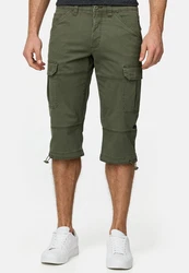 Indicode Cargoshorts INStevie Dunkelgrün/Grün
