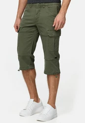 Indicode Cargoshorts INStevie Dunkelgrün/Grün