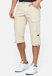 Indicode Cargoshorts INStevie Khaki/Beige