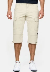 Indicode Cargoshorts INStevie Khaki/Beige