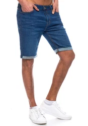 Smith & Solo Shorts 5-Pocket Style Hellblau/Blau/Dunkelblau