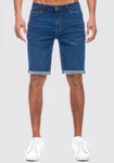 Smith & Solo Shorts 5-Pocket Style Hellblau/Blau/Dunkelblau