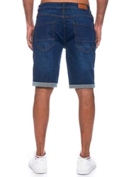 Smith & Solo Shorts 5-Pocket Style Hellblau/Dunkelblau/Blau