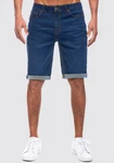 Smith & Solo Shorts 5-Pocket Style Hellblau/Dunkelblau/Blau