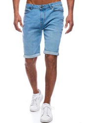 Smith & Solo Shorts 5-Pocket Style Hellblau