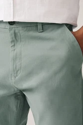 Next Chinohose Slim Fit Chinoshose (1) Türkis/Grün/Hellgrün/Hellblau