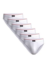 Slip Klassisch (6-St) kurze & enge Herren Unterhosen aus Baumwolle, mit Stretch