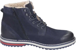 Manitu Stiefel Winterstiefel Dunkelblau/Blau
