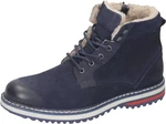 Manitu Stiefel Winterstiefel Dunkelblau/Blau