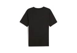 PUMA T-Shirt ESS+ 2 COL LOGO TEE Lila/Schwarz/Gelb