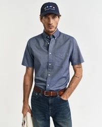 GANT Hemd 'CLASSIC' Hellblau/Blau