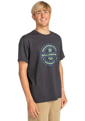 Billabong T-Shirt ROTOR FILL mit Logodruck Blau/Dunkelblau/Grau/Dunkelgrau