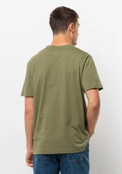 Jack Wolfskin T-Shirt JACK TENT Khaki/Dunkelgrün/Grün