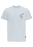 Jack Wolfskin T-Shirt JACK TENT Blau/Grau/Hellblau