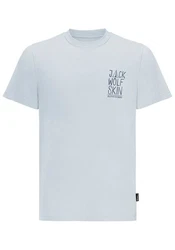 Jack Wolfskin T-Shirt JACK TENT Blau/Grau/Hellblau