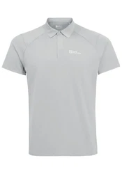 Jack Wolfskin Poloshirt PRELIGHT CHILL POLO M Grau/Hellgrau