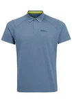 Jack Wolfskin Poloshirt PRELIGHT CHILL POLO M Hellblau/Blau/Grau/Pastell
