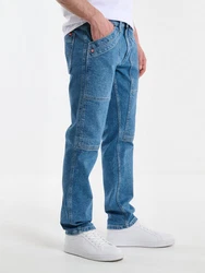BIG STAR Tapered-fit-Jeans RIKUS Normale Leibhöhe Blau/Hellblau/Türkis