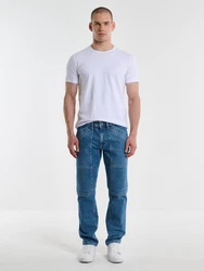 BIG STAR Tapered-fit-Jeans RIKUS Normale Leibhöhe Blau/Hellblau/Türkis