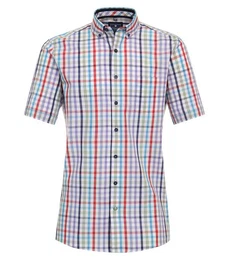 Kurzarmhemd kariert Comfort Fit