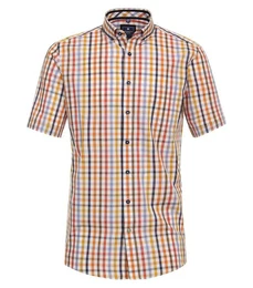 Kurzarmhemd kariert Comfort Fit