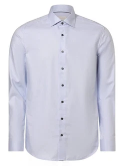 Eterna Businesshemd Hellblau/Blau/Grau