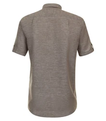 Redmond Kurzarmhemd Comfort Fit 241160999 Grau/Braun/Khaki/Beige