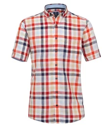 Kurzarmhemd kariert Comfort Fit