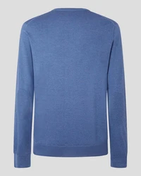 Hackett London Strickpullover Blau/Hellblau