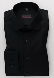 Eterna Businesshemd Hemd Langarmhemd Schwarz