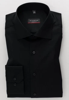 Eterna Businesshemd Hemd Langarmhemd Schwarz