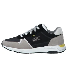 s.Oliver Sneaker Leder/Textil Hellgrau/Grau/Beige/Schwarz