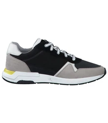 s.Oliver Sneaker Leder/Textil Hellgrau/Grau/Beige/Schwarz